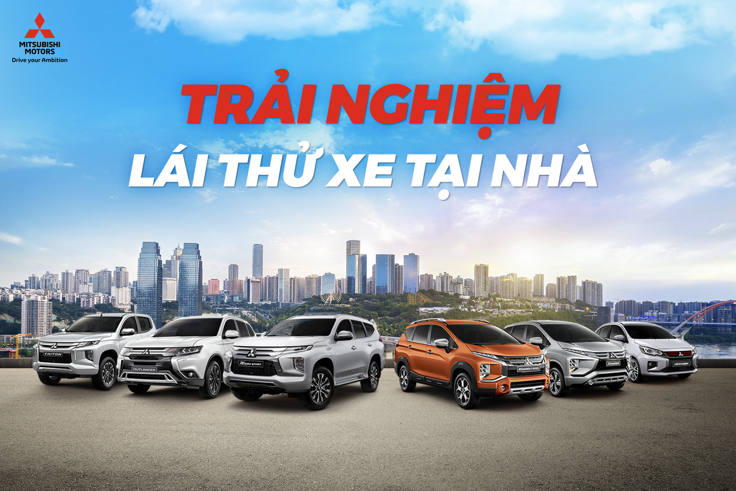 Lái thử xe tại nhà-An tâm mùa dịch