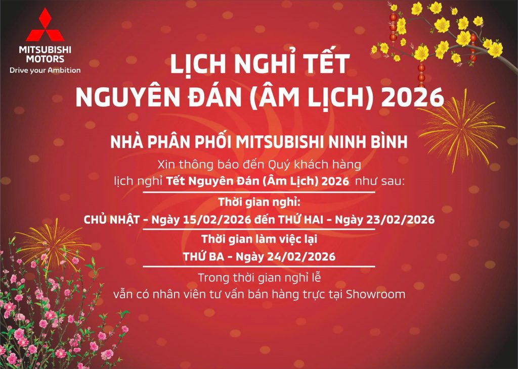 📢 THÔNG BÁO LỊCH NGHỈ TẾT NGUYÊN ĐÁN 2026